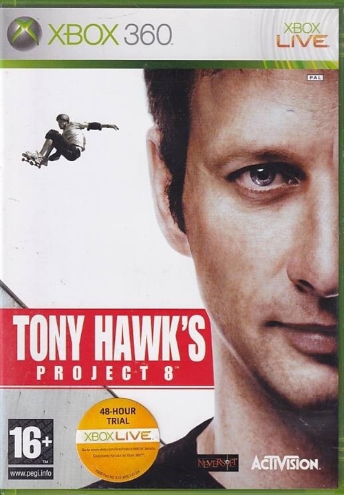 Tony Hawks Project 8 - XBOX Live - XBOX 360 (B Grade) (Genbrug)